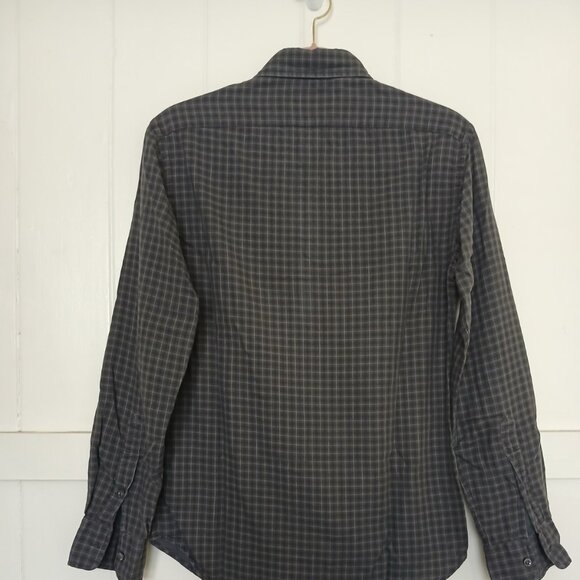 Ralph Lauren Shirt Black Label Button Up Men's Small Plaid Long Sleeve Cotton - Picture 7 of 11